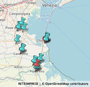 Mappa Viale Marco Polo, 30015 Chioggia VE, Italia (15.0425)