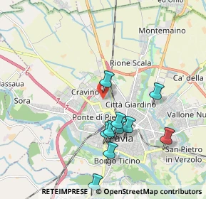 Mappa Via Forlanini, 27100 Pavia PV, Italia (2.2)