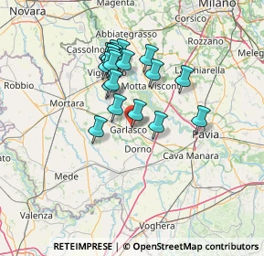 Mappa Via Giovanni Boldini, 27026 Garlasco PV, Italia (11.4835)