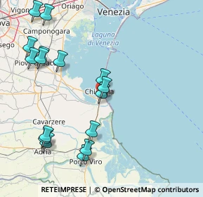 Mappa Via Domenico Schiavo, 30015 Chioggia VE, Italia (18.8625)