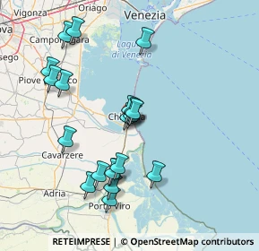 Mappa Via Domenico Schiavo, 30015 Chioggia VE, Italia (14.466)