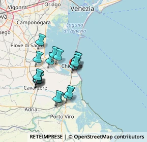 Mappa Via Domenico Schiavo, 30015 Chioggia VE, Italia (11.6485)