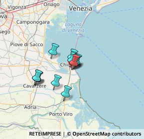 Mappa Via Domenico Schiavo, 30015 Chioggia VE, Italia (8.57273)