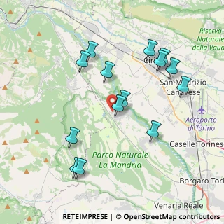 Mappa Località Grangia Pol, 10070 Robassomero TO, Italia (4.00429)