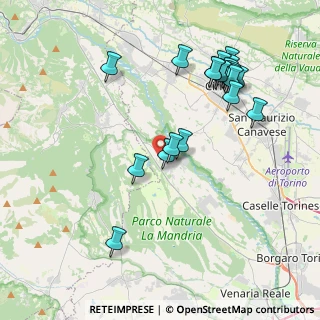Mappa Località Grangia Pol, 10070 Robassomero TO, Italia (4.2275)