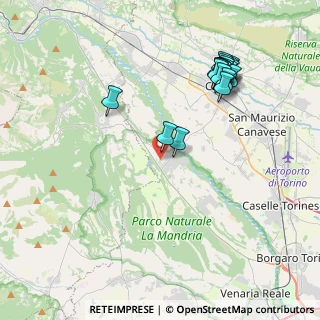 Mappa Località Grangia Pol, 10070 Robassomero TO, Italia (4.3725)