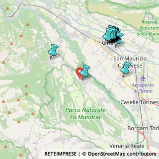 Mappa Località Grangia Pol, 10070 Robassomero TO, Italia (4.8105)