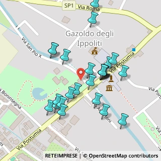 Mappa Via S. Pio X, 46040 Gazoldo degli Ippoliti MN, Italia (0.11154)