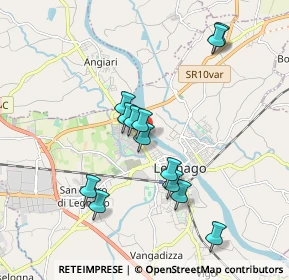 Mappa Via Oslavia, 37045 Legnago VR, Italia (1.70692)