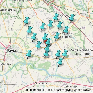 Mappa SP235, 27010 Copiano PV, Italia (6.37632)