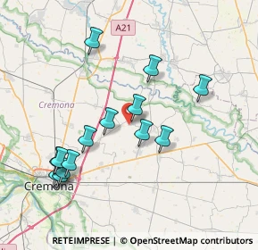 Mappa 26044 Grontardo CR, Italia (7.75571)