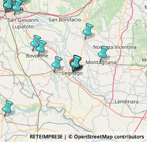 Mappa Via Alessandro Manzoni, 37045 Legnago VR, Italia (21.62)