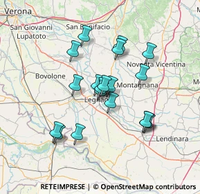 Mappa Via Alessandro Manzoni, 37045 Legnago VR, Italia (11.49)