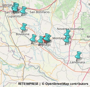 Mappa Via Alessandro Manzoni, 37045 Legnago VR, Italia (16.8)