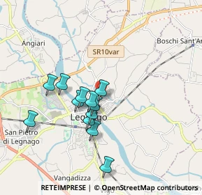 Mappa Via Alessandro Manzoni, 37045 Legnago VR, Italia (1.52333)