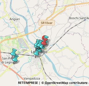 Mappa Via Alessandro Manzoni, 37045 Legnago VR, Italia (1.22333)