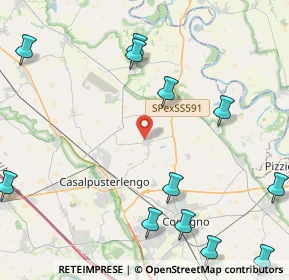 Mappa Via G.Marconi, 26827 Terranova dei Passerini LO, Italia (5.8125)