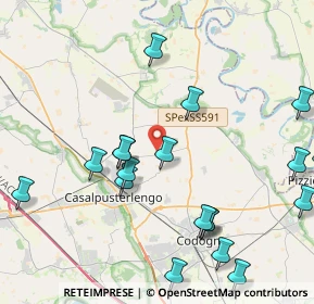 Mappa Via G.Marconi, 26827 Terranova dei Passerini LO, Italia (5.132)