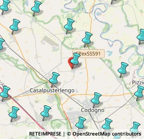 Mappa Via G.Marconi, 26827 Terranova dei Passerini LO, Italia (6.6895)