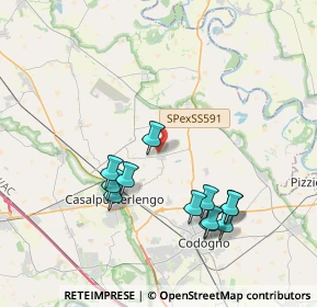 Mappa Via G.Marconi, 26827 Terranova dei Passerini LO, Italia (3.83667)