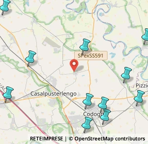 Mappa Via G.Marconi, 26827 Terranova dei Passerini LO, Italia (6.36083)
