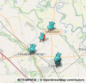 Mappa Via G.Marconi, 26827 Terranova dei Passerini LO, Italia (3.65917)