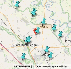 Mappa Via G.Marconi, 26827 Terranova dei Passerini LO, Italia (4.09)