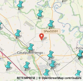 Mappa Via G.Marconi, 26827 Terranova dei Passerini LO, Italia (6.75389)