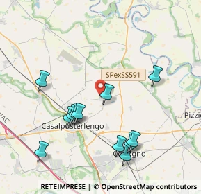 Mappa Via G.Marconi, 26827 Terranova dei Passerini LO, Italia (4.15)