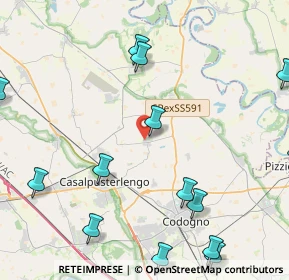 Mappa Via G.Marconi, 26827 Terranova dei Passerini LO, Italia (5.96)