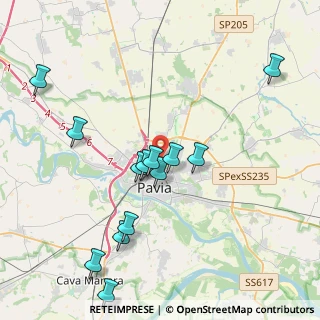 Mappa Via Luigi Nascimbene, 27100 Pavia PV, Italia (4.22462)