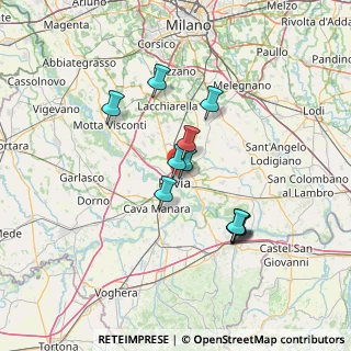 Mappa Via Luigi Nascimbene, 27100 Pavia PV, Italia (11.59273)