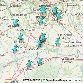 Mappa Via Luigi Nascimbene, 27100 Pavia PV, Italia (16.125)
