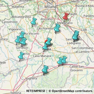Mappa Via Enrico Vaccari, 27100 Pavia PV, Italia (16.4165)