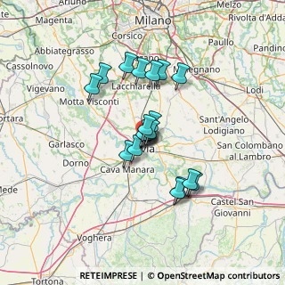 Mappa Via Enrico Vaccari, 27100 Pavia PV, Italia (9.748)