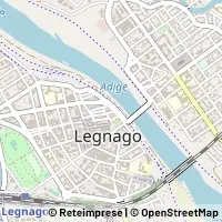 Kaart Legnago