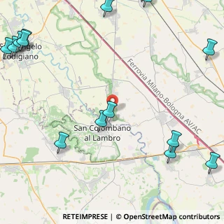 Mappa Via dei Larici, 26812 Borghetto Lodigiano LO, Italia (7.577)