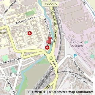 Mappa Viale Camillo Golgi, 19, 27100 Pavia, Pavia (Lombardia)