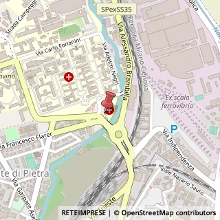 Mappa Piazzale Camillo Golgi, 2, 27100 Pavia, Pavia (Lombardia)