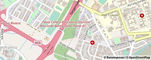 Mappa Pavia