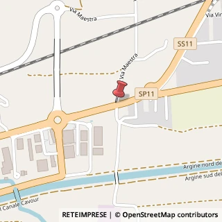 Mappa Str. Milano, 17, 10034 Chivasso, Torino (Piemonte)