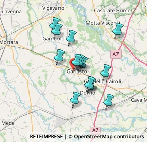 Mappa Via Scalina, 27026 Garlasco PV, Italia (5.47867)