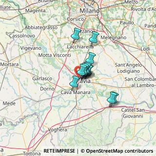 Mappa Via Sesia, 27100 Pavia PV, Italia (7.08857)