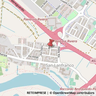 Mappa Via Dora, 8, 27100 Pavia, Pavia (Lombardia)
