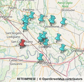 Mappa Via Cascine dei Passerini, 26827 Terranova dei Passerini LO, Italia (12.58)