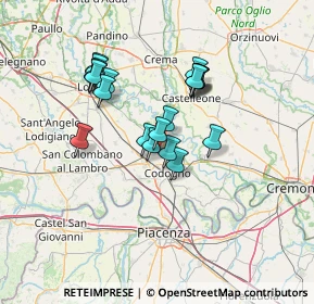 Mappa Via Cascine dei Passerini, 26827 Terranova dei Passerini LO, Italia (11.4495)