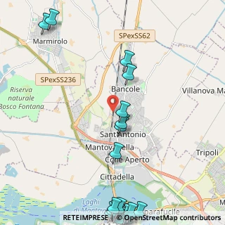 Mappa 46047 Porto Mantovano MN, Italia (3.345)