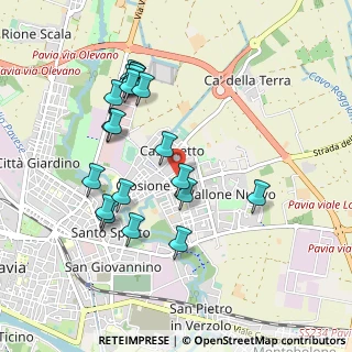 Mappa Via Cesare Angelini, 27100 Pavia PV, Italia (0.95)