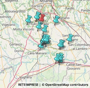 Mappa Via Cesare Angelini, 27100 Pavia PV, Italia (9.921)