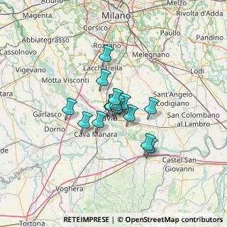 Mappa Via Cesare Angelini, 27100 Pavia PV, Italia (7.738)
